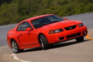 2004 Orange Mustang